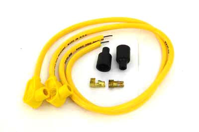 Universal Yellow 8mm Pro Spark Plug Wire Kit - 76481