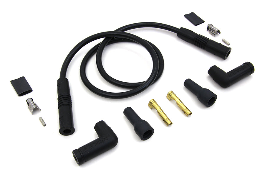 Accel Black 8.8mm Spark Plug Wire Kit - 173085K