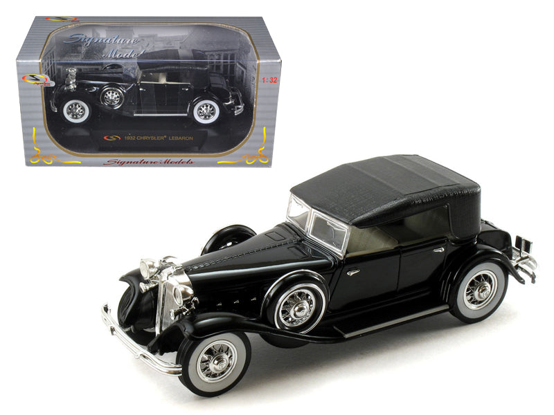 1932 Chrysler Lebaron Black 1/32 Diecast Car Model by Signature Models free shipping USA