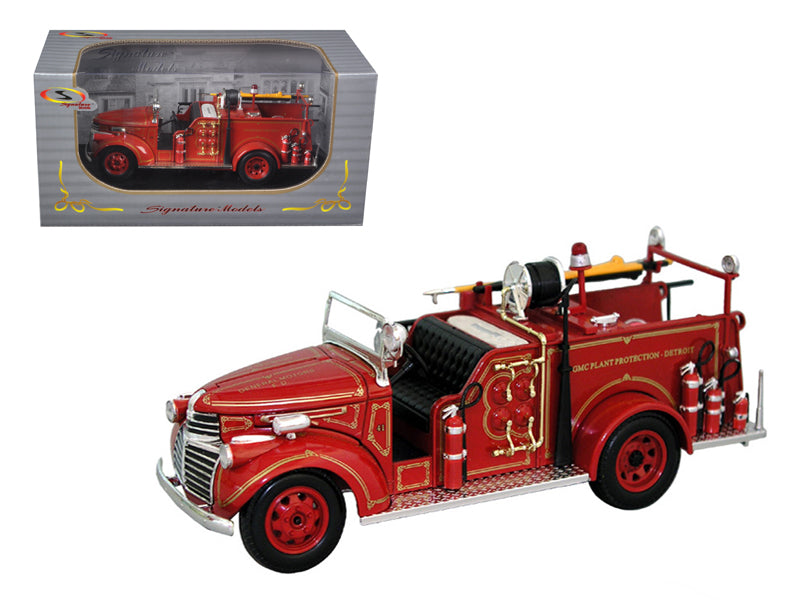 1941 GMC Fire Engine Truck Red 1/32 Diecast Model by Signature Models free shipping USA
