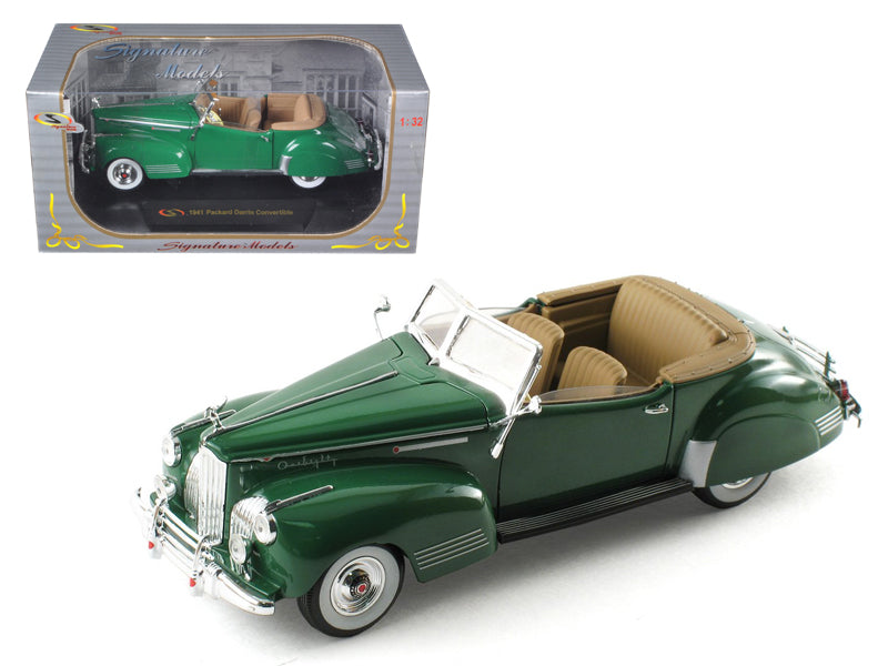 1941 Packard Darrin One Eighty Green 1/32 Diecast Car Model by Signature Models free shipping USA