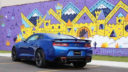 FR SPORT Corsa Performance 2016 Chevrolet Camaro SS 6.2L V8 2.75in Polished Sport Axle-Back - View 2