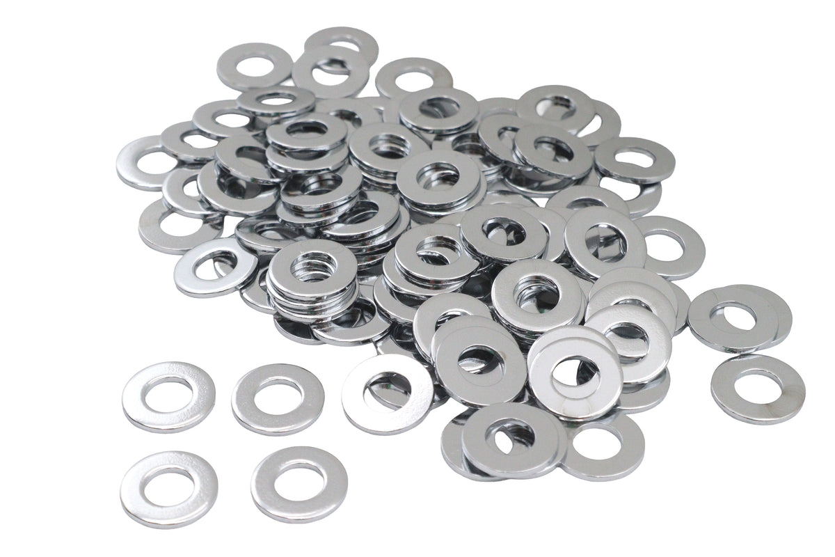 Chrome Flat Washers 5/16 inch Inner Diameter - 23570
