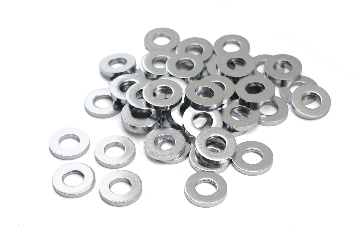 Chrome Flat Washers 5/16 inch Extra Thick - 33570