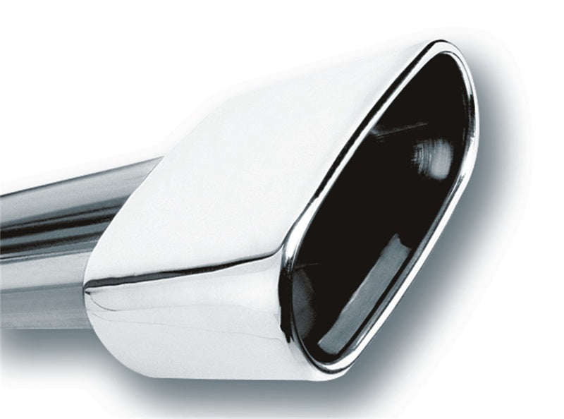 Borla 1.78in Inlet x 6.69in Outlet x 5.63in L 3in Rectangular Univ Exhaust Tip 20243