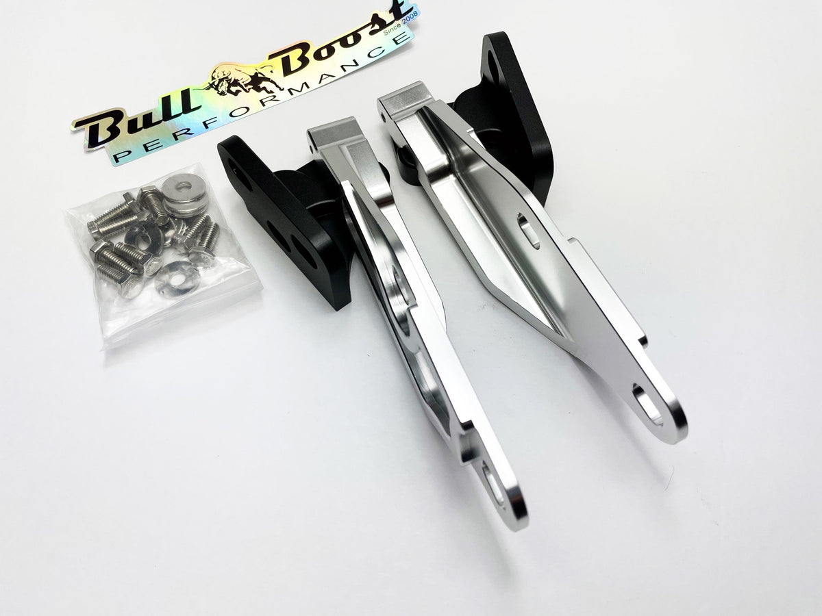 Bull Boost Performance Billet Quick Hood Hinge Release Latch For Honda Acura 1992-01 Civic...