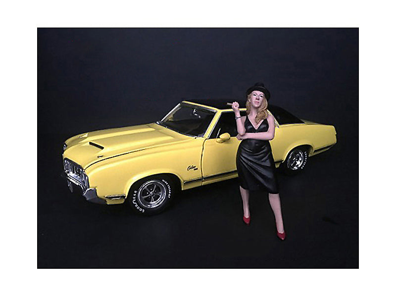 "Hanging Out II" Patricia Figurine for 1/18 Scale Models by American Diorama free shipping USA