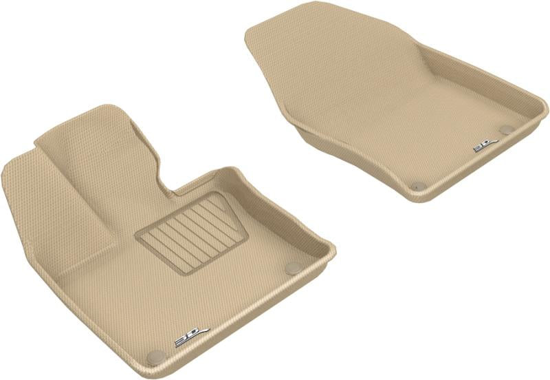 3D MAXpider 2019-2020 Lexus UX Kagu 1st Row Floormat - Tan L1LX06611502