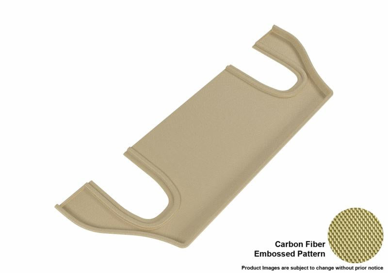3D MAXpider 2016-2020 Tesla Model X 6-Seats Kagu 3rd Row Floormats - Tan L1TL00131502