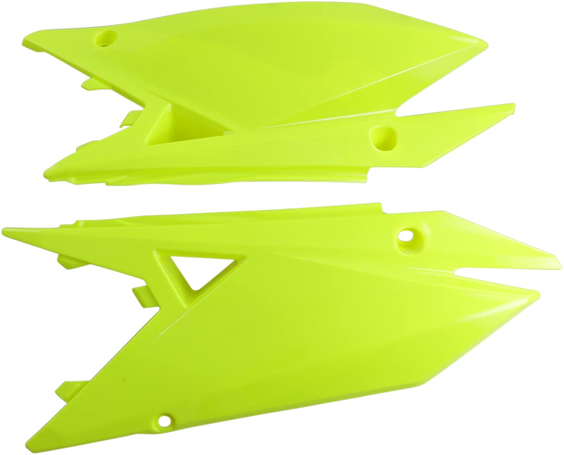 Speedzone Performance LLC UFO SIDE PANEL COVER SET - SUZUKI RMZ450 18-21 / RMZ250 19-21 / FLORO YELO
