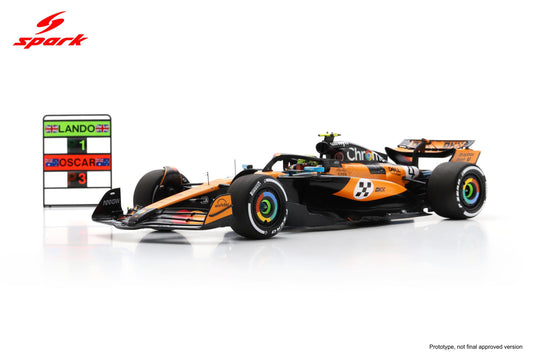 STM Diecast Spark-Model Mclaren F1 Team MCL39 Orange L. Norris #4 Winner Monaco GP 2025 1:18 WITH...
