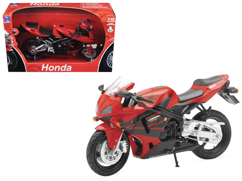 2006 Honda CBR600R Red 1/12 Diecast Motorcycle Model by New Ray free shipping USA