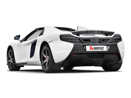 FR SPORT Akrapovic 14-17 McLaren 650S/650S Spyder Slip-On Line (Titanium) w/ Carbon Tips...