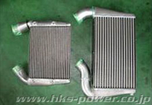 FR SPORT HKS Intercooler Kit 09 Nissan GTR R35 2 Core FMIC - View 2