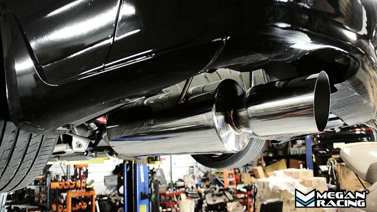 FR SPORT Megan Racing Exhaust System for 2003-2006 Infiniti G35 Sedan - T-304 Stainless Steel -...