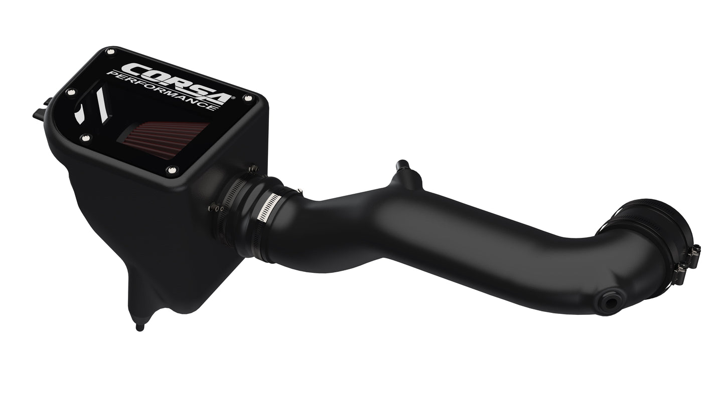 Corsa Closed Box Air Intake | 2019-2025 Jeep Wrangler JLU/JL, Gladiator JT 3.6L (47736)