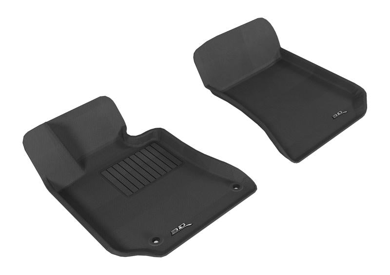 3D MAXpider 2010-2012 Mercedes-Benz E-Class Coupe C207 Kagu 1st Row Floormat - Gray L1MB05211501