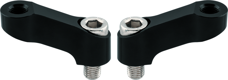 BikeMaster Mirror Extension 10mm Pair - Black 152461
