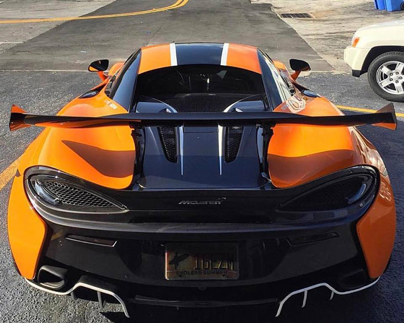 FR SPORT Agency Power AP McLaren 570s 67in Carbon Fiber Rear Spoiler AP-570S-670