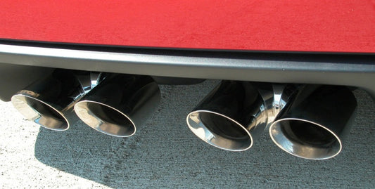 FR SPORT Corsa Performance 06-13 Chevrolet Corvette C6 Z06 7.0L V8 Polished Sport Axle-Back - View 2