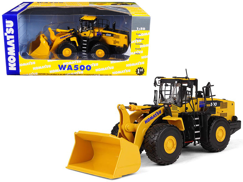 Komatsu WA500-7 Wheel Loader 1/50 Diecast Model by First Gear free shipping USA