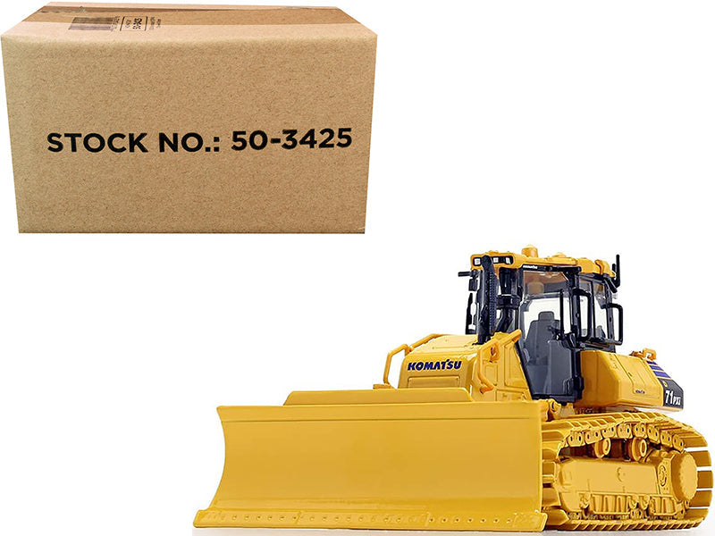 Komatsu D71PXi-24 Dozer with Drawbar 1/50 Diecast Model by First Gear free shipping USA
