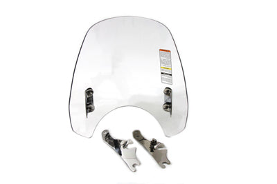 Switchblade Detachable Clear Windshield - N21917