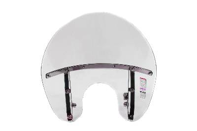 Switchblade Detachable Clear Chopped Windshield - N21431A