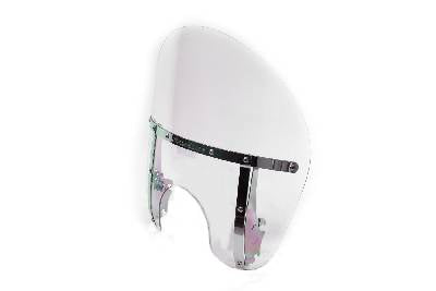 Switchblade Detachable Clear Chopped Windshield - N21433
