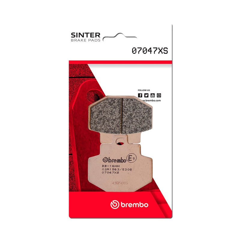 Brembo OE 00-05 Piaggio Vespa GT 60 250cc Brake Pad - Rear 07047XS