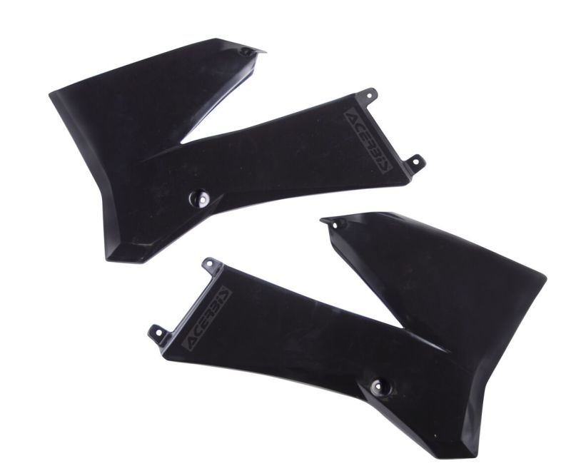 Acerbis 03-12 KTM SX85/ 04-11 SX105 Radiator Shroud - Black 2253060001