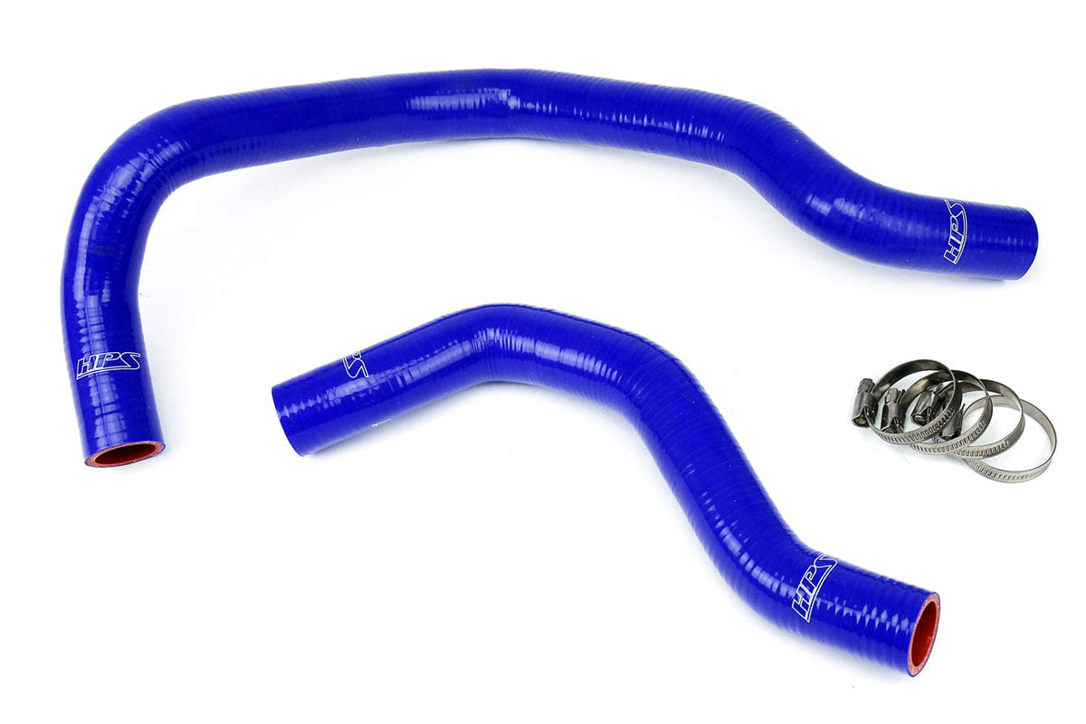 FR SPORT HPS Performance Products HPS Blue Reinforced Silicone Radiator Hose Kit Coolant Honda...