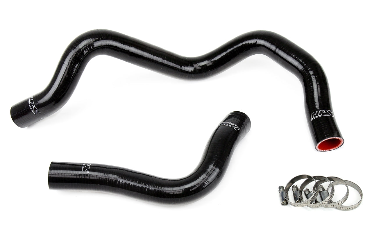 HPS Performance HPS Silicone Radiator Coolant Hose Kit 1999-2005 Mazda Miata NB, Black 57-1031-BLK