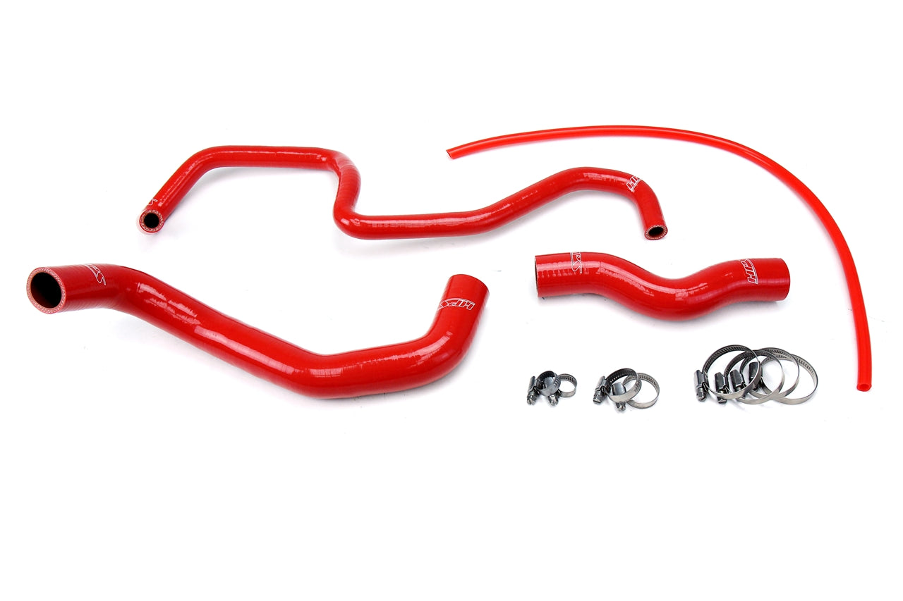 HPS Performance HPS Red Reinforced Silicone Radiator Hose Kit Coolant Nissan 03-06 350Z