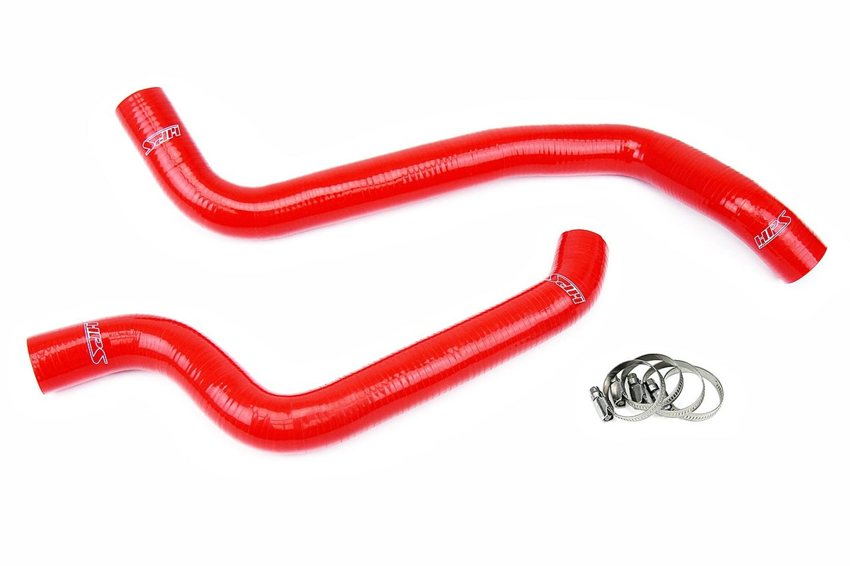 FR SPORT HPS Red Reinforced Silicone Radiator Hose Kit Coolant Mitsubishi 91-99 3000GT DOHC NA &...