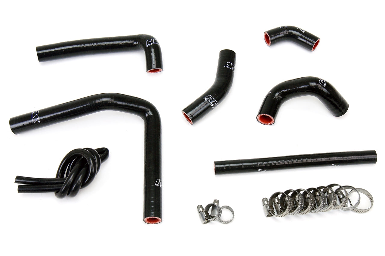 HPS Performance HPS Black Reinforced Silicone Radiator Hose Kit Coolant Honda 02-07 CR250R 2 Stroke