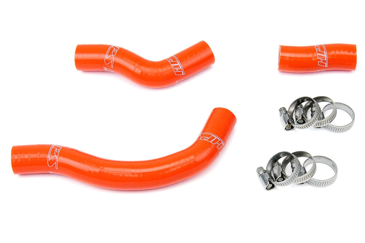HPS Performance HPS Orange Reinforced Silicone Radiator Hose Kit Coolant KTM 07-10 450SXF