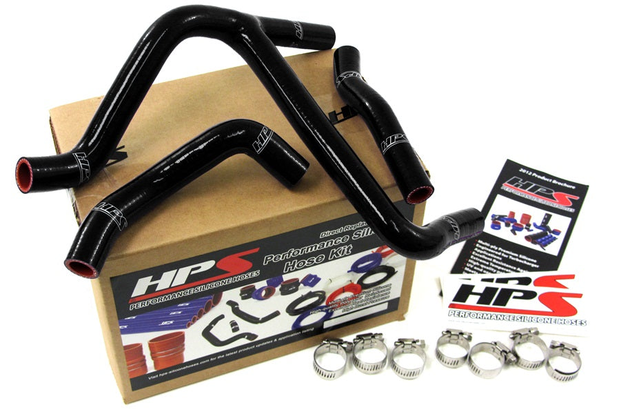 HPS Performance HPS Black Reinforced Silicone Radiator Hose Kit Coolant Suzuki 10-11 RMZ250