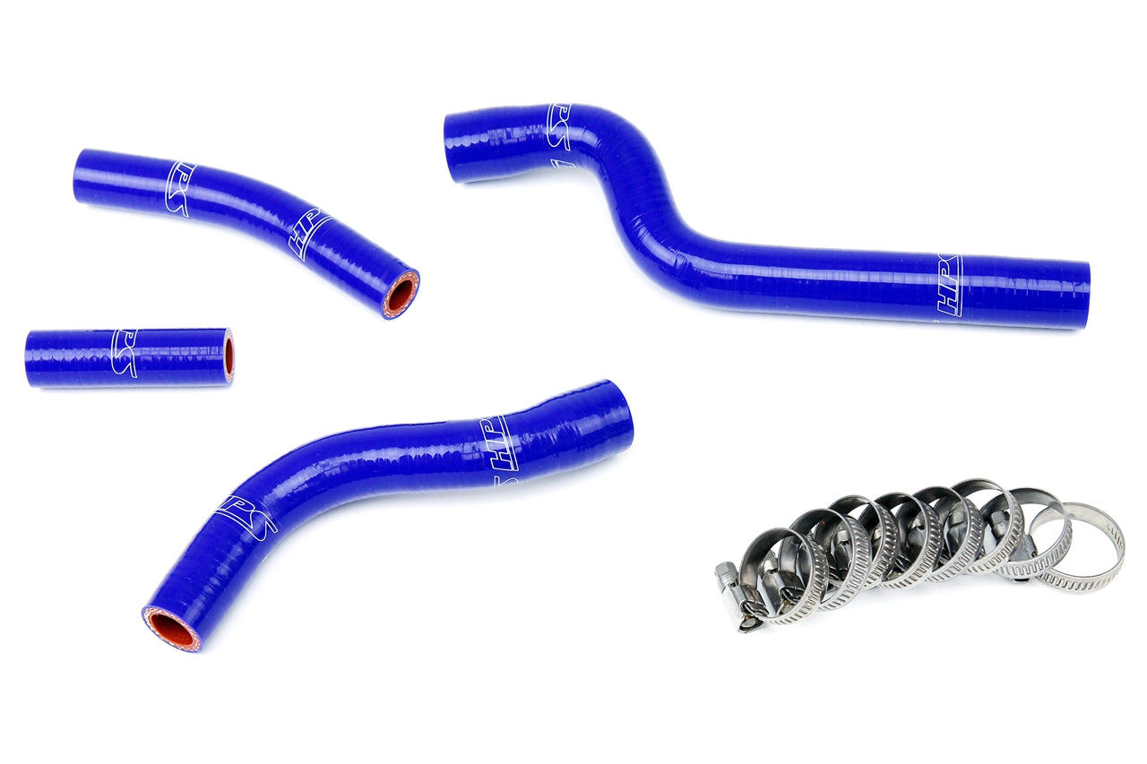 HPS Performance HPS Blue Reinforced Silicone Radiator Hose Kit Coolant Yamaha 07-09 YZ250F