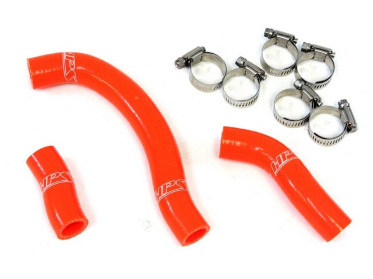 FR SPORT HPS Performance Products HPS Orange Reinforced Silicone Radiator Hose Kit KTM 08-09 450...