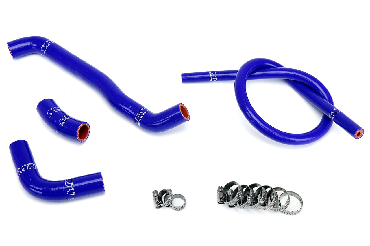 HPS Performance HPS Blue Reinforced Silicone Radiator Hose Kit Suzuki 00-08 DRZ400S DRZ400SM