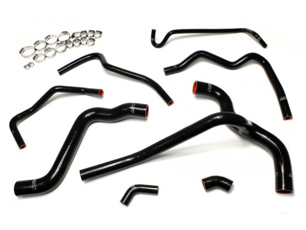 FR SPORT HPS Performance HPS Black Reinforced Silicone Radiator and Heater Hose Kit Coolant Ford...