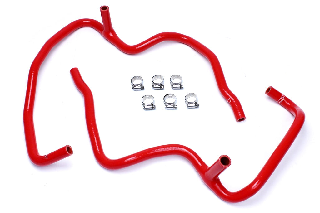 FR SPORT HPS Performance Products HPS Red Reinforced Silicone Heater Hose Kit Coolant Jeep 06-10...