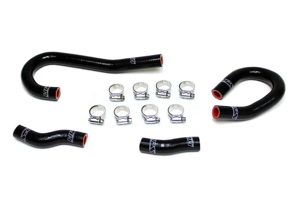 FR SPORT HPS Performance HPS Black Reinforced Silicone Heater Hose Kit Coolant Jeep 12-15 Grand...