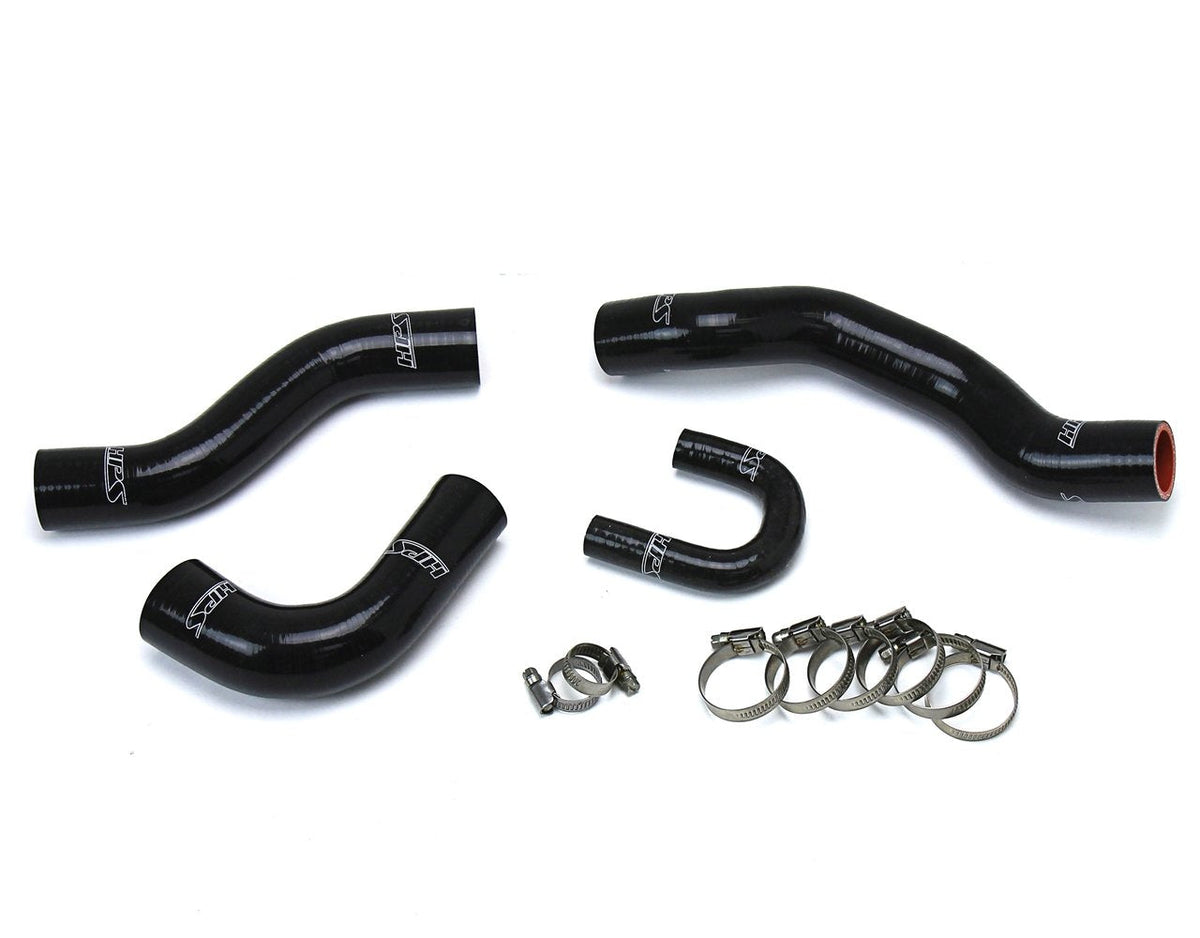 FR SPORT HPS Black Reinforced Silicone Radiator Hose Kit Coolant Toyota 84-95 4Runner 22RE Non...