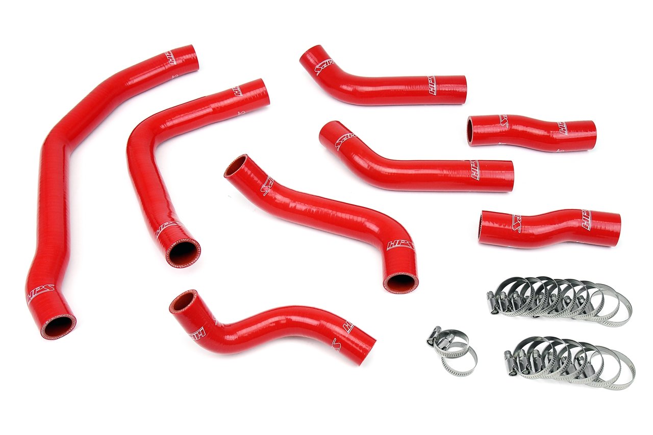 HPS Performance HPS Silicone Radiator Coolant Hose Kit Toyota 1990-1999 MR2 3SGTE Turbo, 57-1501