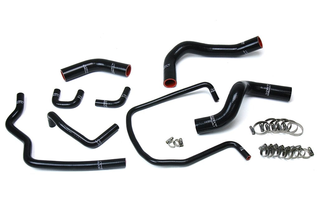 FR SPORT HPS Black Reinforced Silicone Radiator Hose Kit Coolant Infiniti 04-10 QX56 V8 5.6L