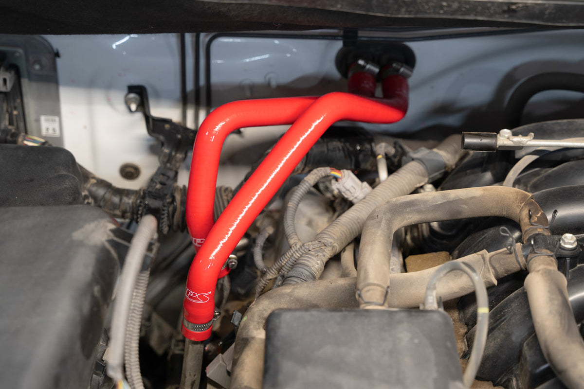 FR SPORT HPS Performance HPS Red Reinforced Silicone Heater Hose Kit Coolant Toyota 07-11 Tundra...