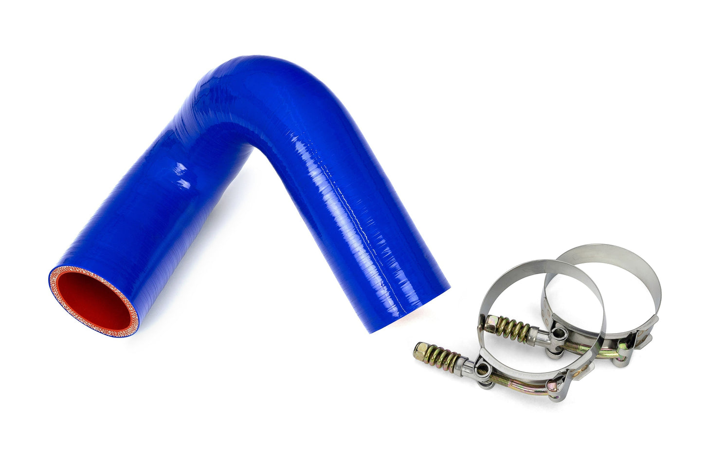 HPS Performance HPS Silicone Transmission Oil Cooler Coolant Hose Mack Truck 2010, 2014-2015 GU813, replace OE Part # 22882156, 22891518, 57-1716