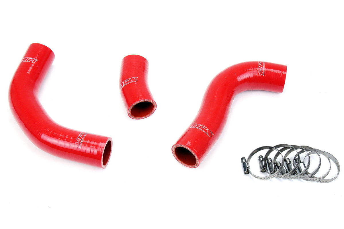 FR SPORT HPS Performance HPS Reinforced Red Silicone Radiator Hose Kit Coolant Toyota 88-90 Land...